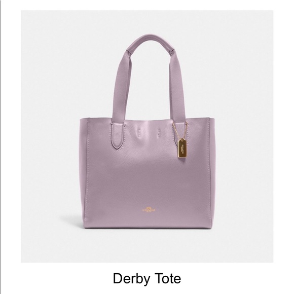 Coach Derby Tote! 💜 - Picture 1 of 3